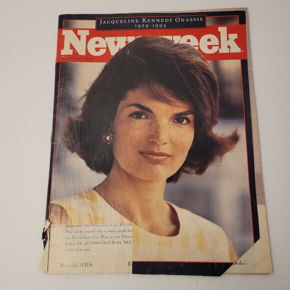 Jacqueline Kennedy Onassis Lot Of 3 Book And Magazines 1994 Time Newsweek - Picture 11 of 13
